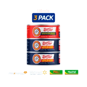 3PACK Atún Tesoro del Mar Trozos + TICOPICA 105G